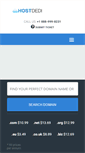 Mobile Screenshot of hostdedi.com